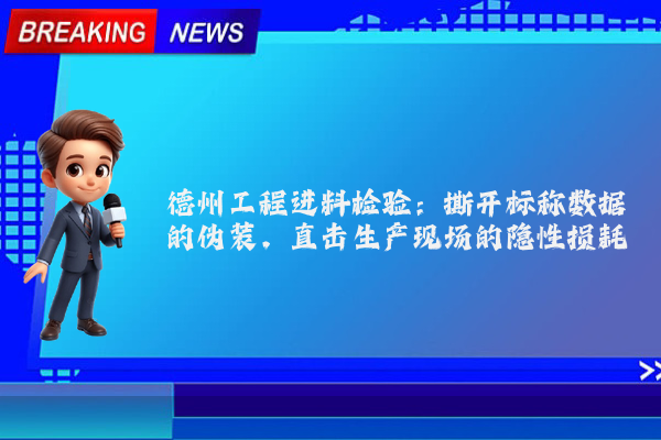 德州工程进料检验：撕开标称数据的伪装，直击生产现场的隐性损耗